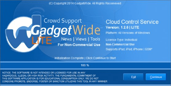 gadgetwide cloud control