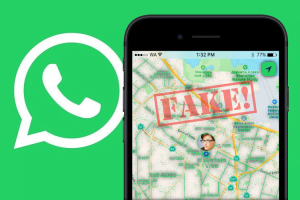 send fake live location on whatsapp