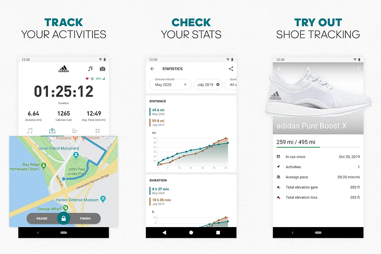 adidas running app run tracker