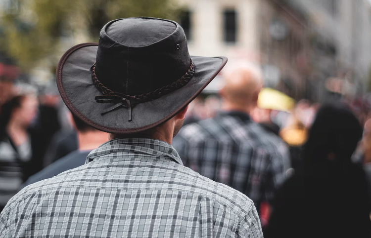 leather hats