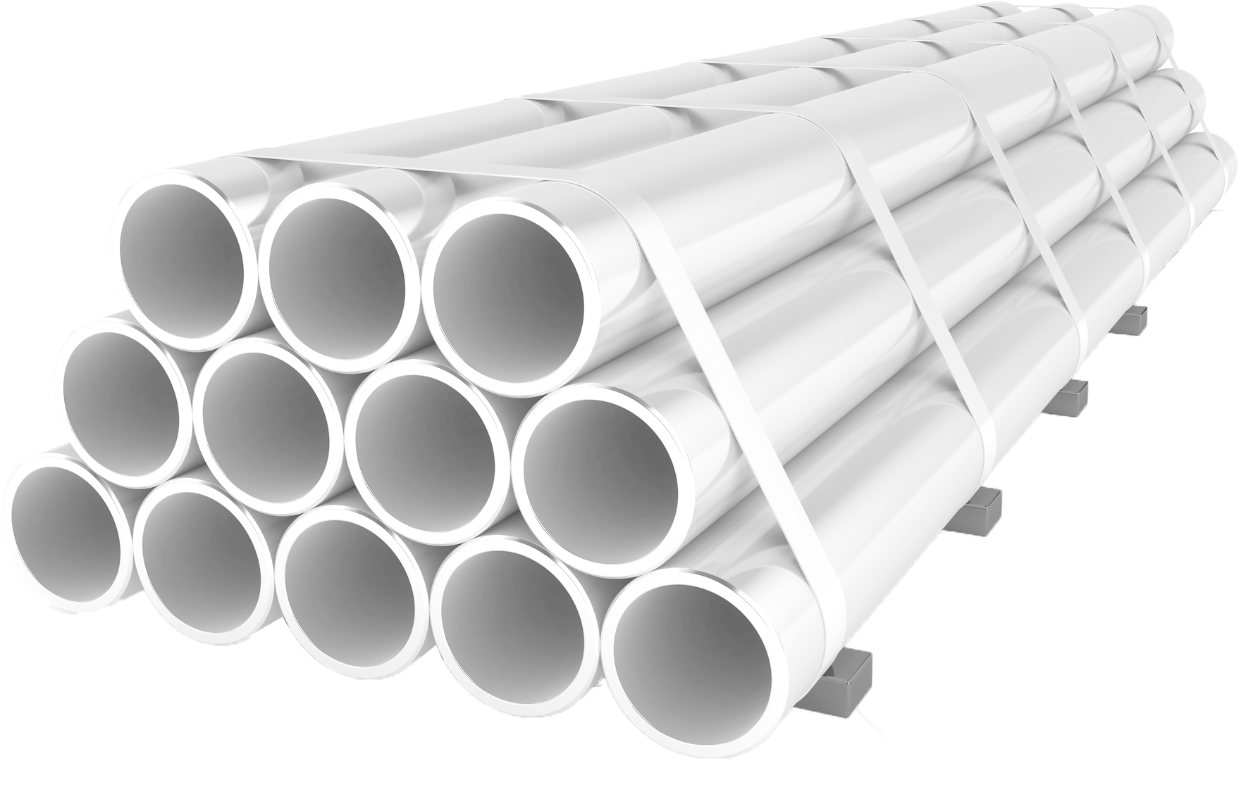 PVC pipes