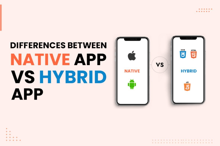 difference between native app and hybrid app