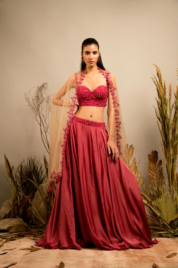 Bustier Choli - ethnic wear