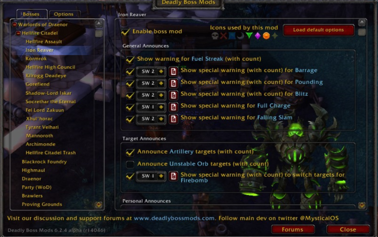Deadly Boss Mods - WoW Addons