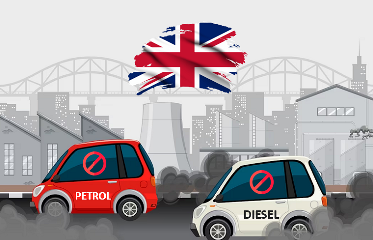 petrol diesel cars ban in UK
