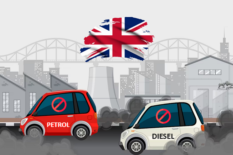 petrol diesel cars ban in UK