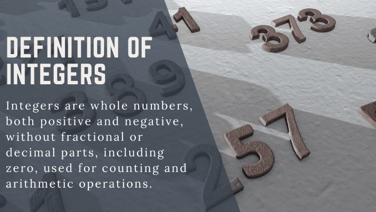 Integers defination