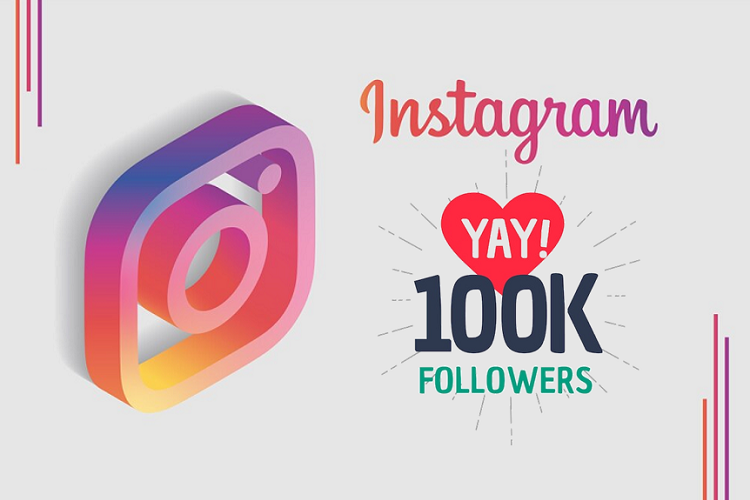 100k+ followers on Instagram