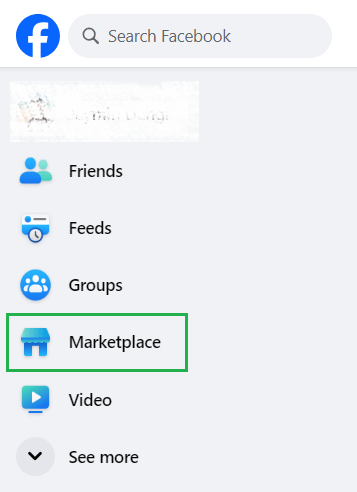 facebook marketplace option