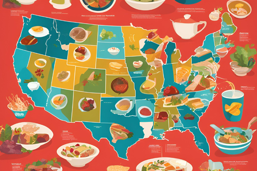 States for Food Lovers in the US