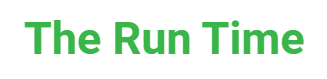 The Run Time logo
