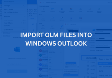 Import OLM Files into Windows Outlook