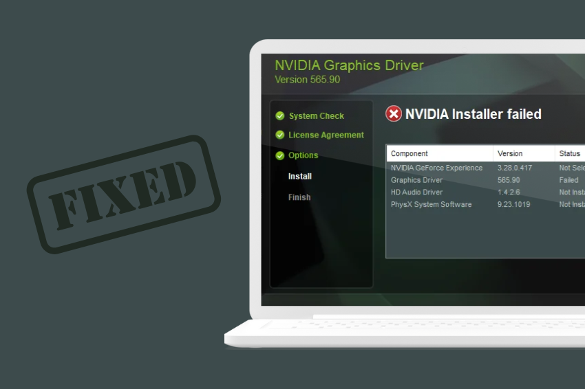 NVIDIA Drivers Not Installing
