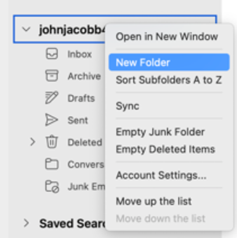 new folder