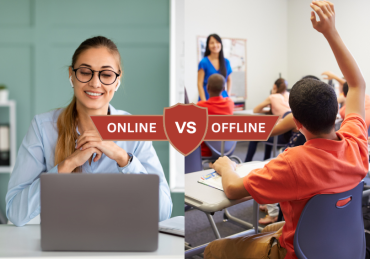 online vs offline classes