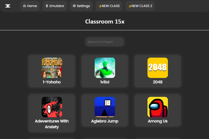 Classroom 15X