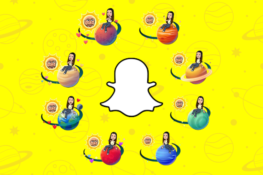 Snapchat Planets