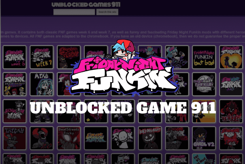 FNF Unblocked Game 911