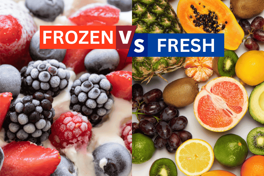 Frozen Fruits vs. Fresh Fruits