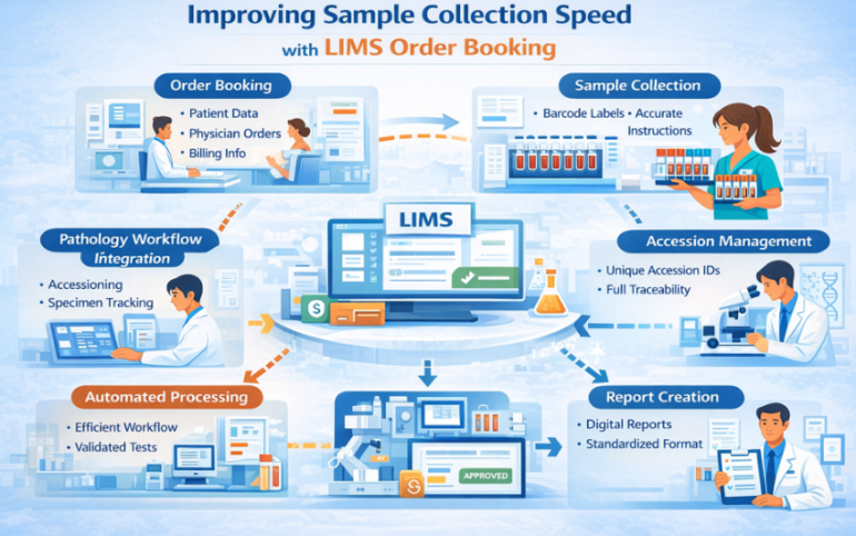 Improving Sample Collection Speed with LIMS Order Booking