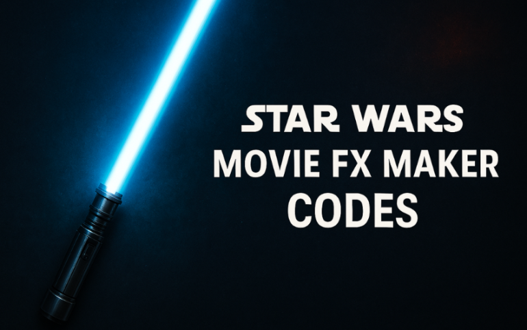 Star Wars Movie FX Maker Codes