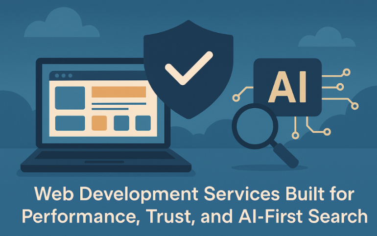 Web Development Services Built for Performance, Trust, and AI-First Search