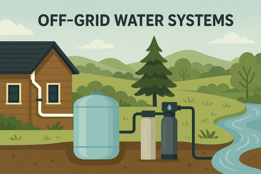A closer look at Off-Grid Luxury Tiny House Water Filtration Systems