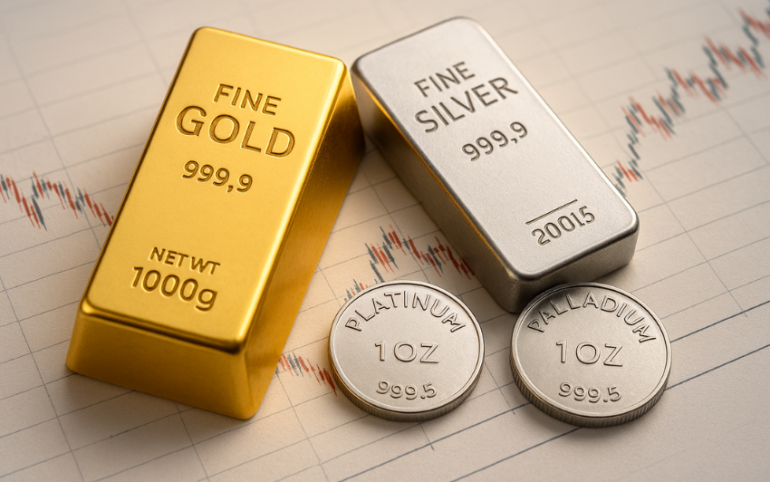 precious metal prices