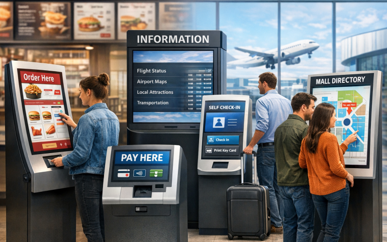 interactive kiosks