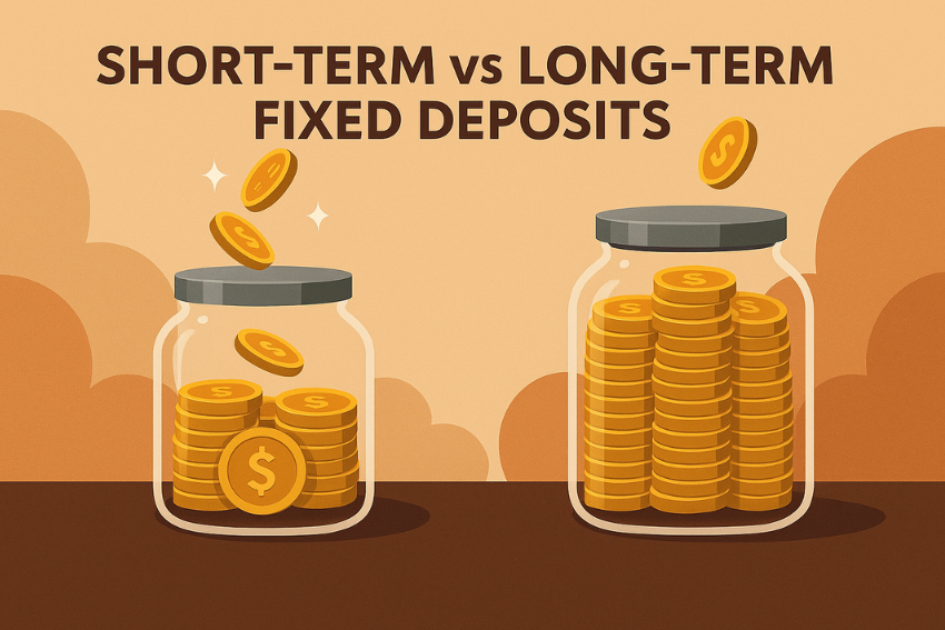 short-term vs long-term fixed deposits
