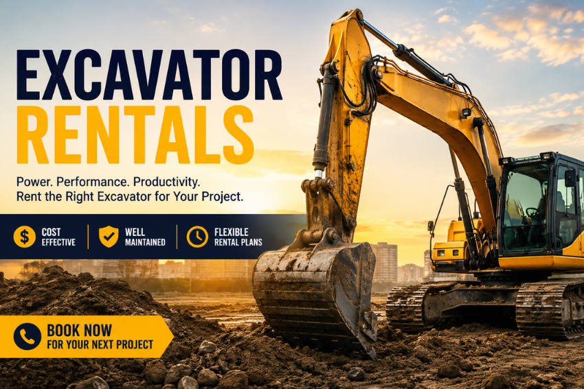 Excavator Rentals
