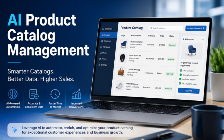 AI product catalog management