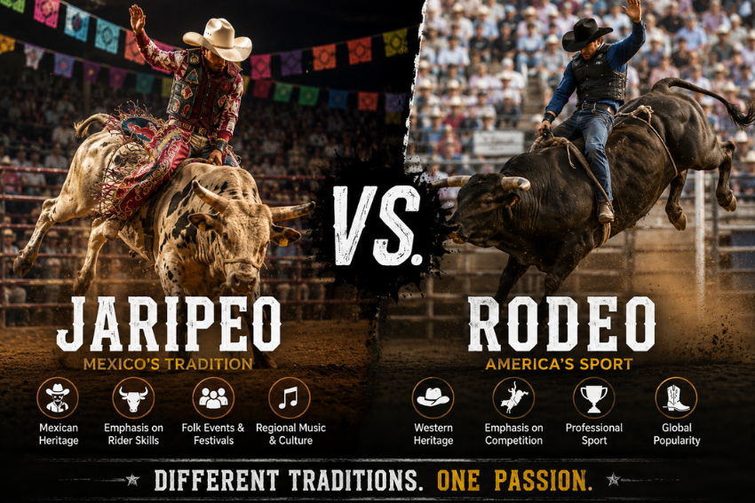 Jaripeo vs. Rodeo