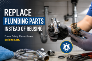 Replace Plumbing Parts Instead of Reusing