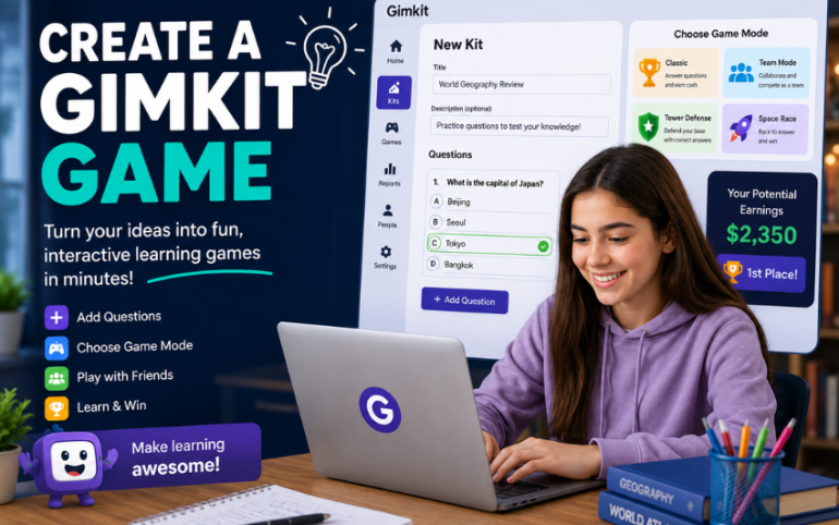 create a Gimkit game