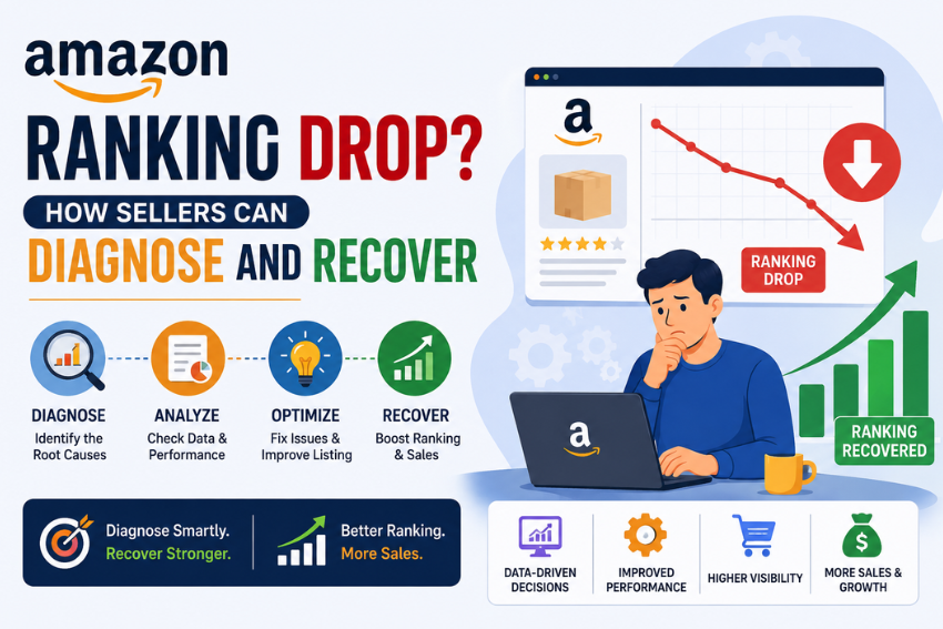 recover amazon ranking drop