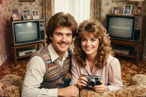1980s AI Photo Trend